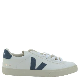 White Calf Leather Bos Taurus Sneakers