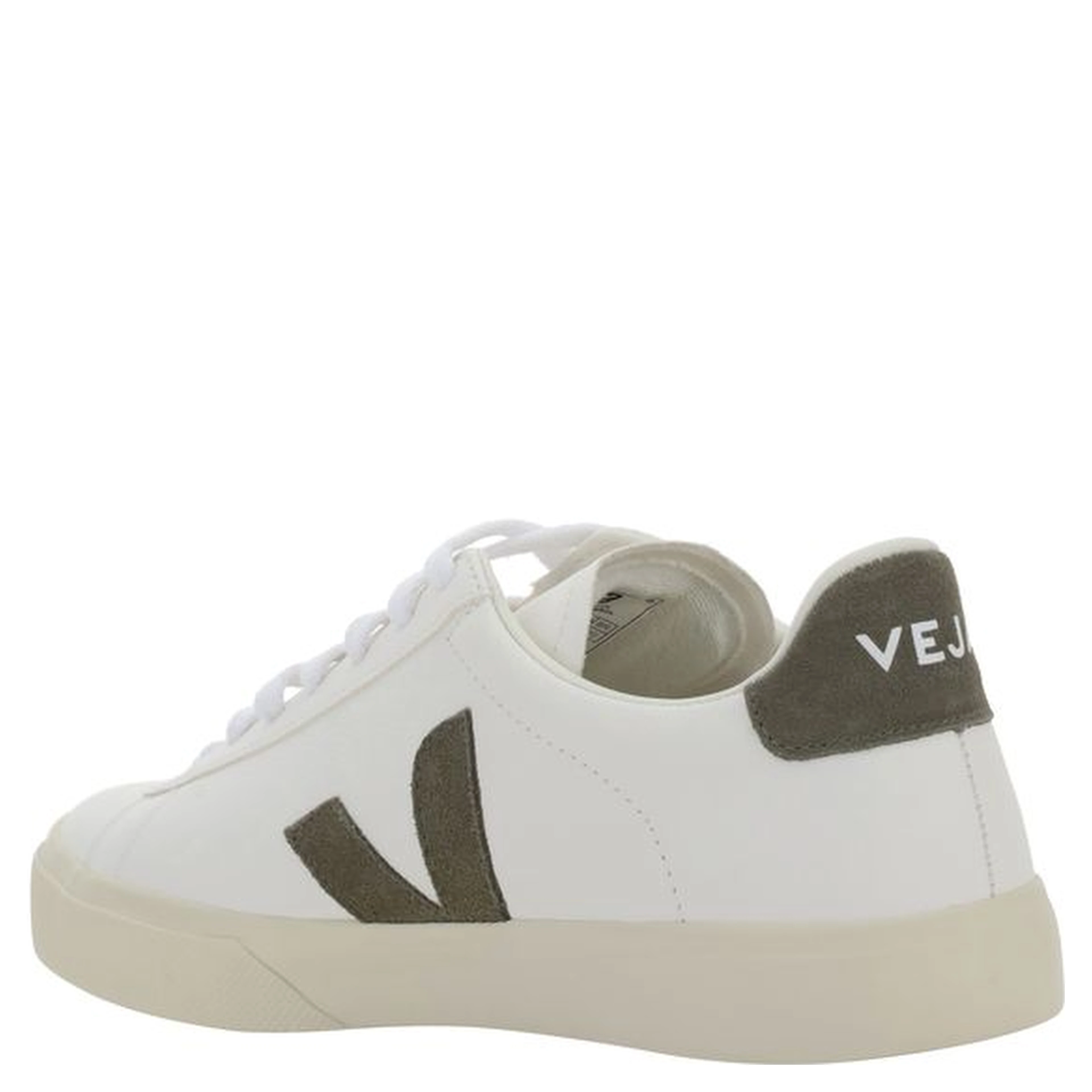 White Calf Leather Bos Taurus Low Top Sneakers