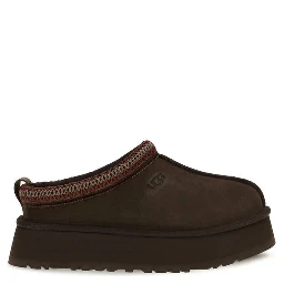 Brown Suede Leather Mules