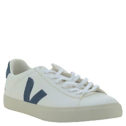 White Calf Leather Bos Taurus Sneakers