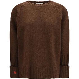 Brown Wool Oves Aries Sweatshirt