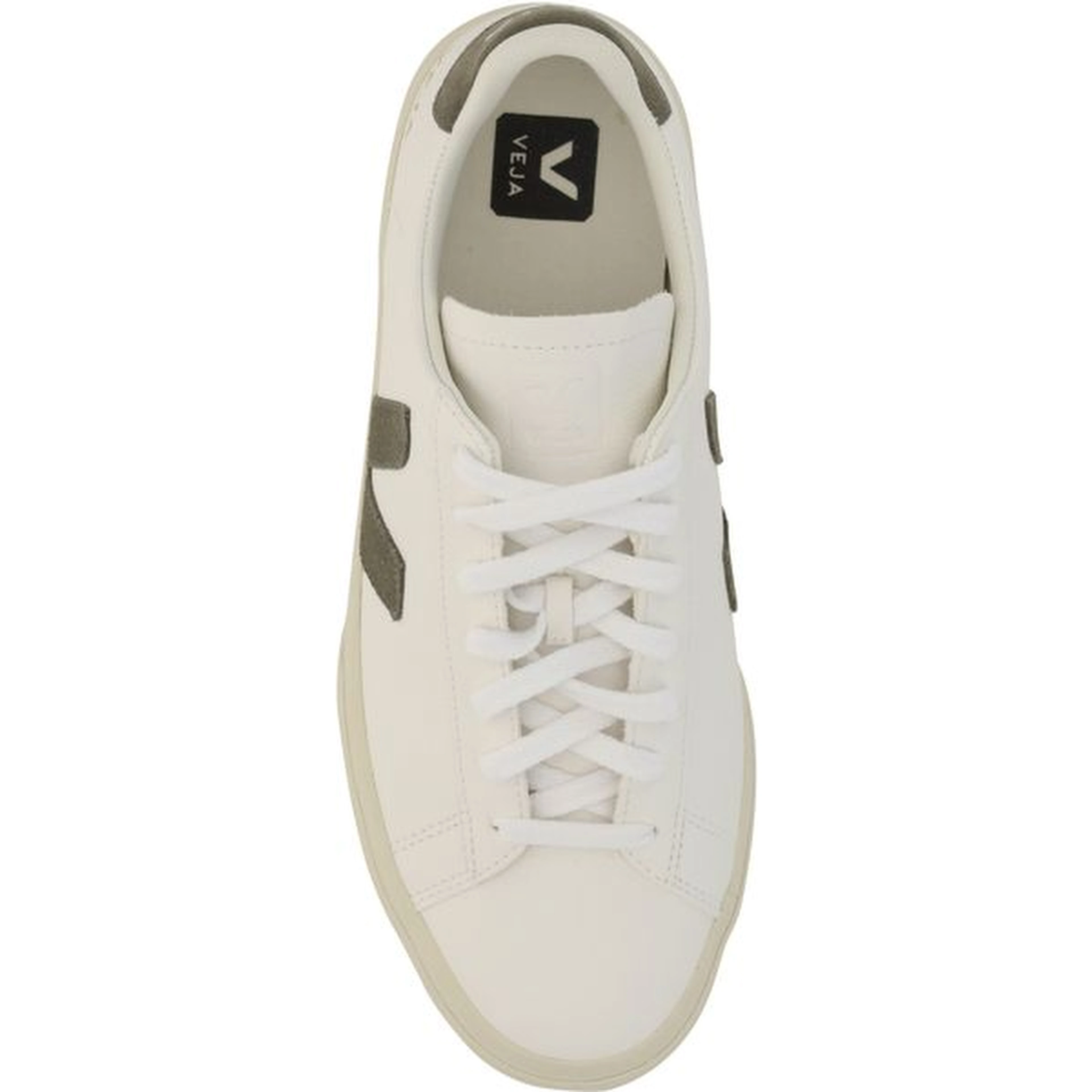 White Calf Leather Bos Taurus Low Top Sneakers