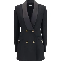 Black Wool Oves Aries Blazer