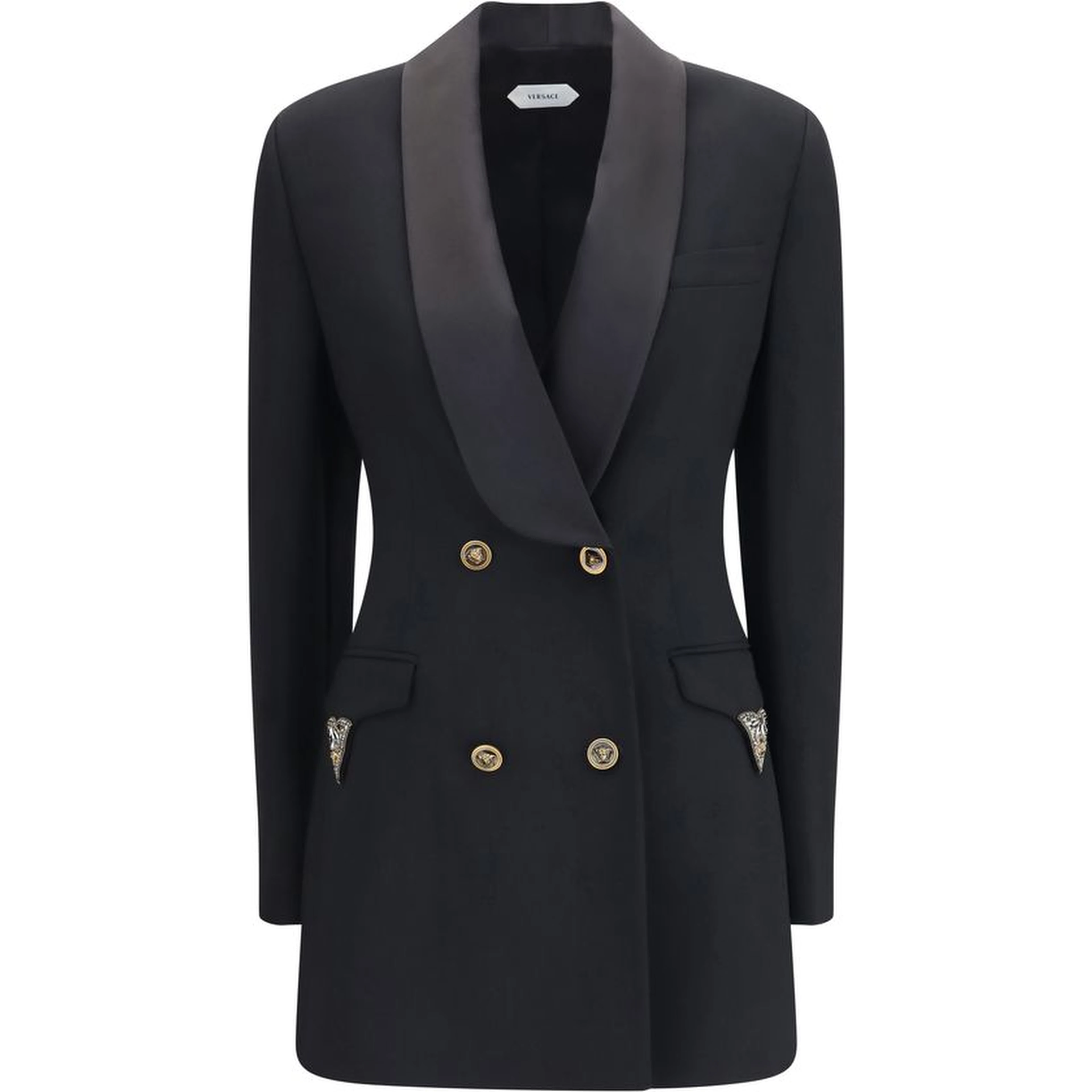 Black Wool Oves Aries Blazer