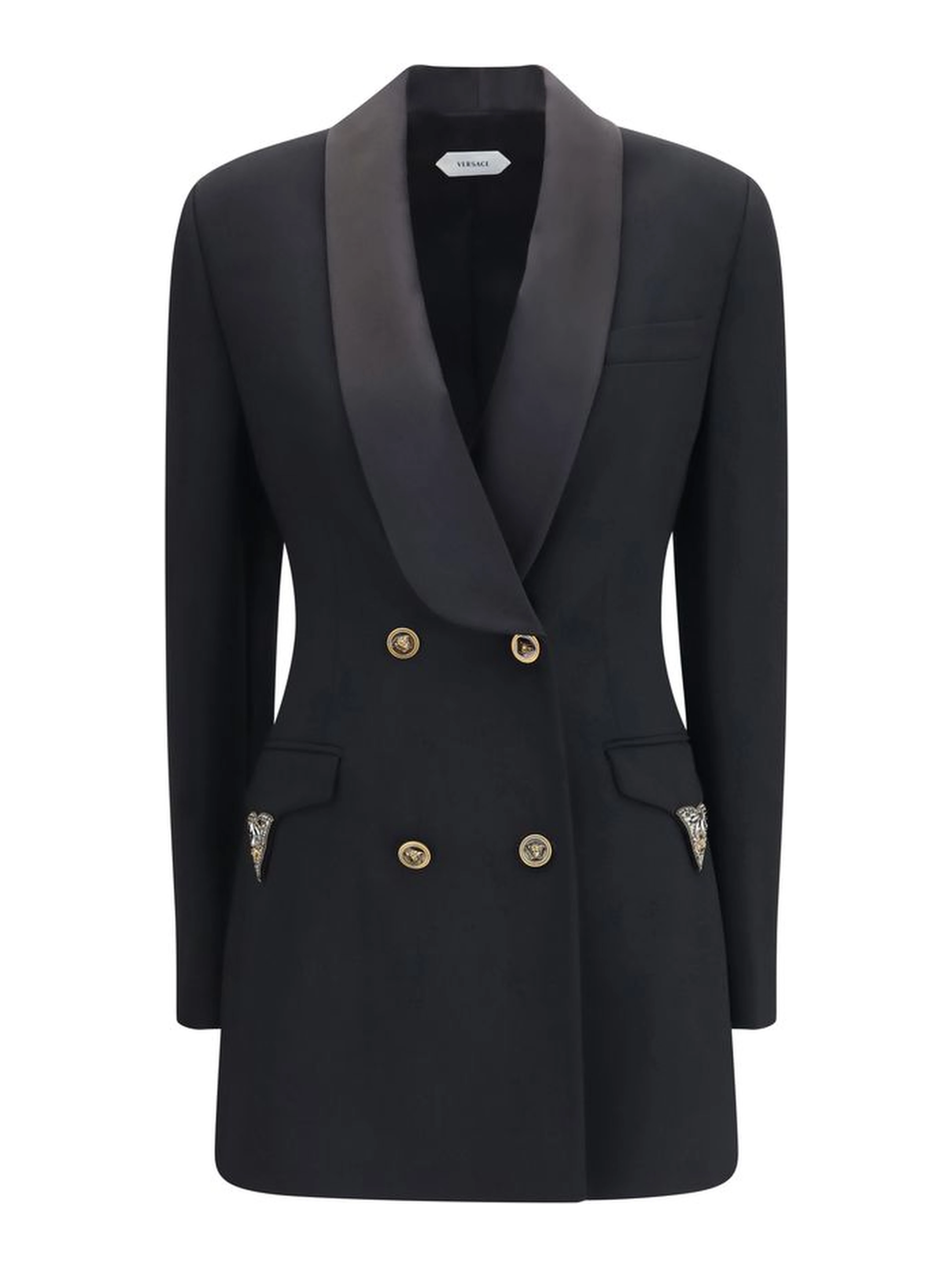 Black Wool Oves Aries Blazer