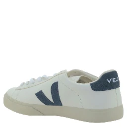 White Calf Leather Bos Taurus Sneakers