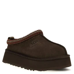 Brown Suede Leather Mules
