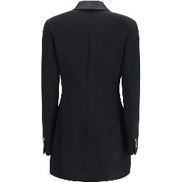 Black Wool Oves Aries Blazer