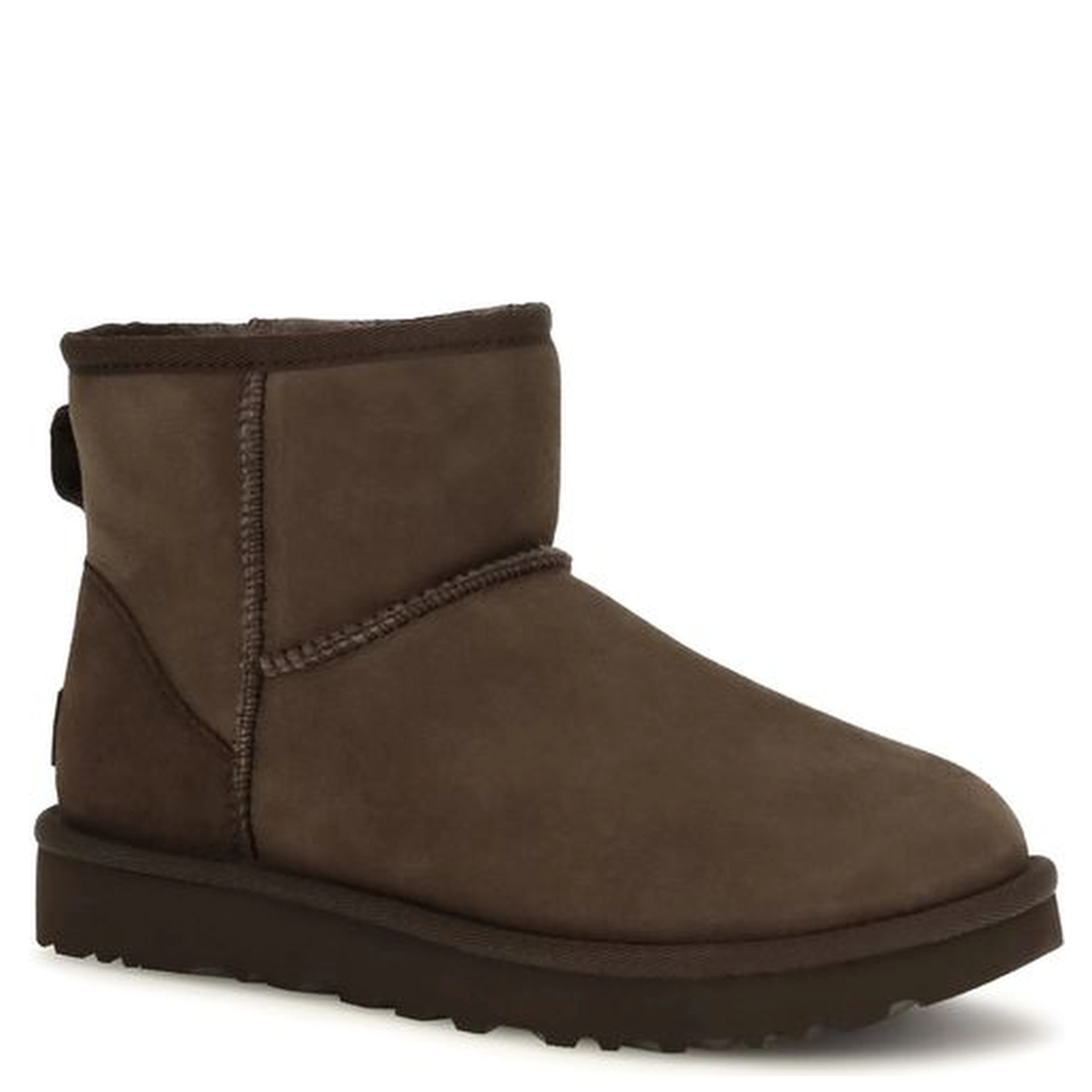 Brown Calf Leather Bos Taurus Ankle Boots