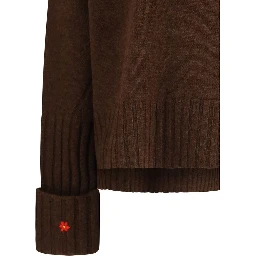 Brown Wool Oves Aries Sweatshirt