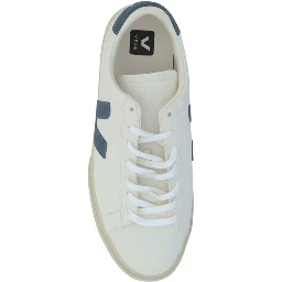 White Calf Leather Bos Taurus Sneakers