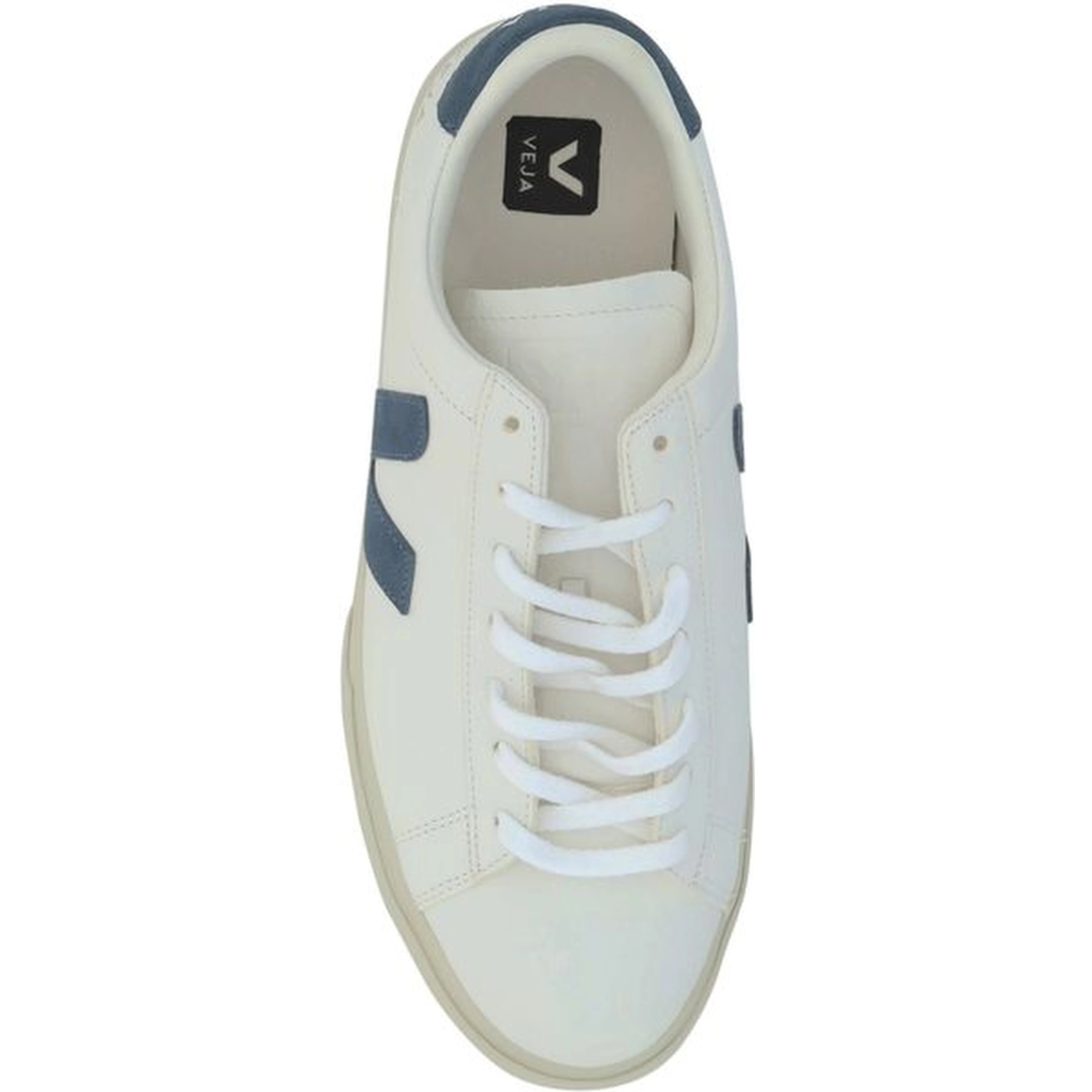 White Calf Leather Bos Taurus Sneakers