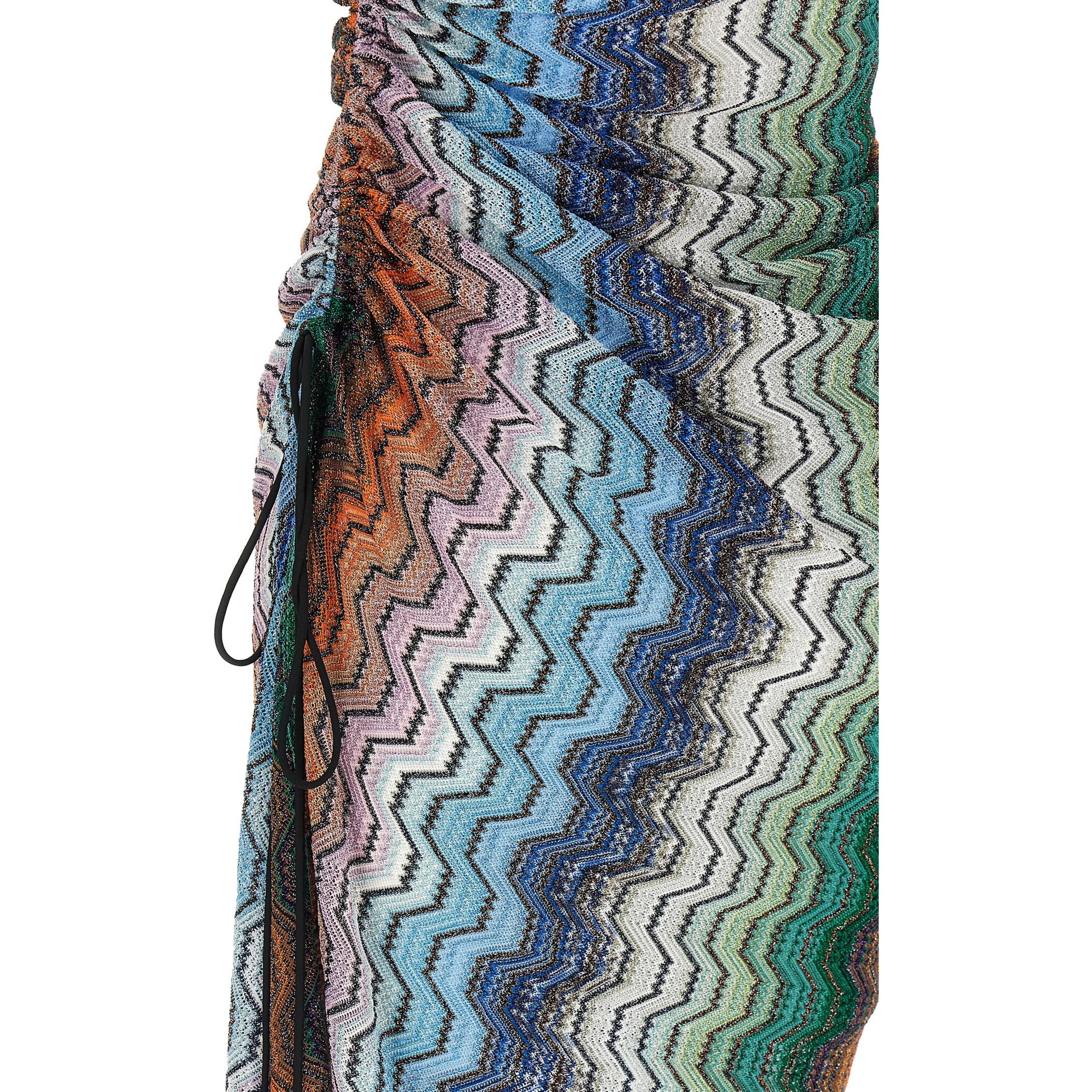 Multicolor Viscose Casual Dress