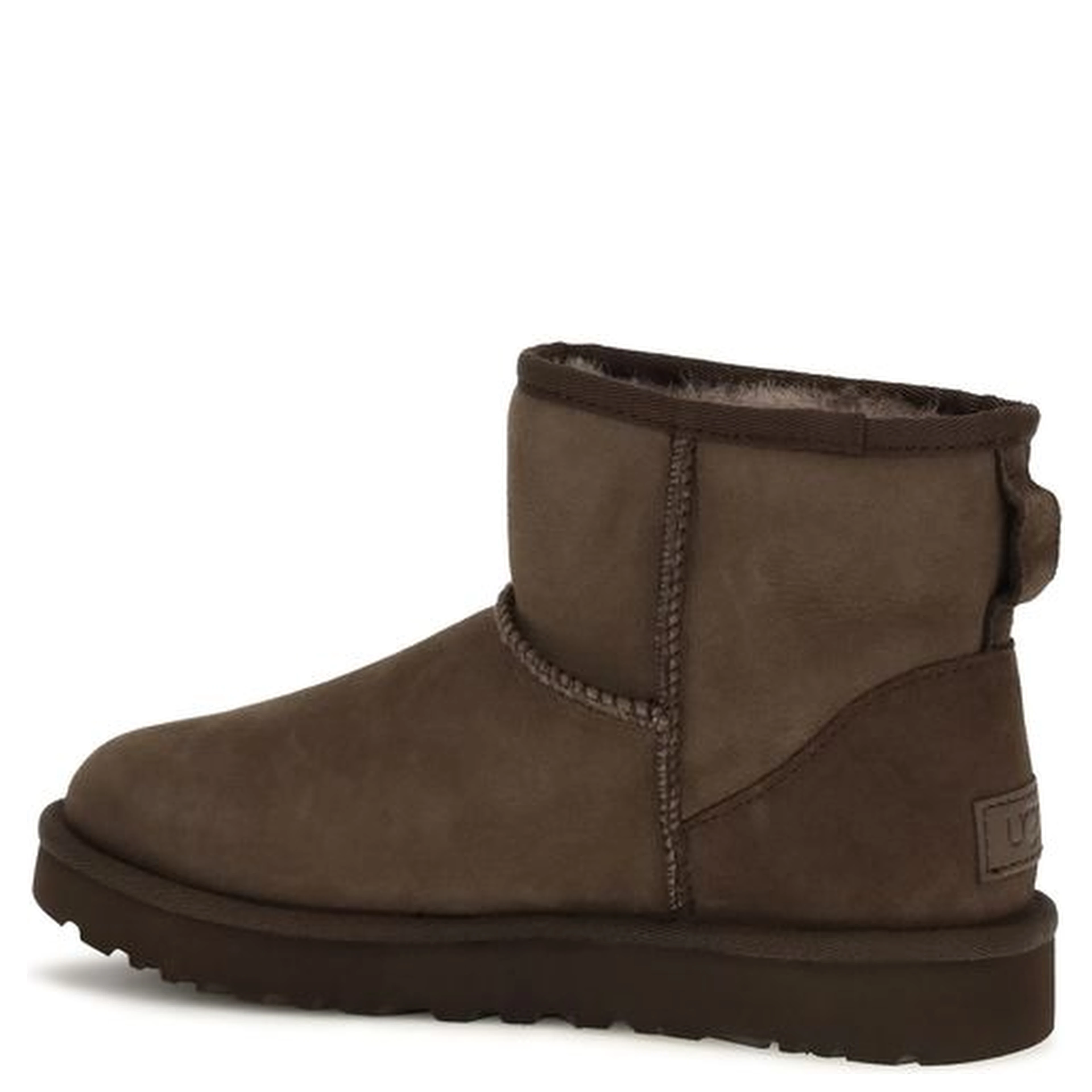 Brown Calf Leather Bos Taurus Ankle Boots