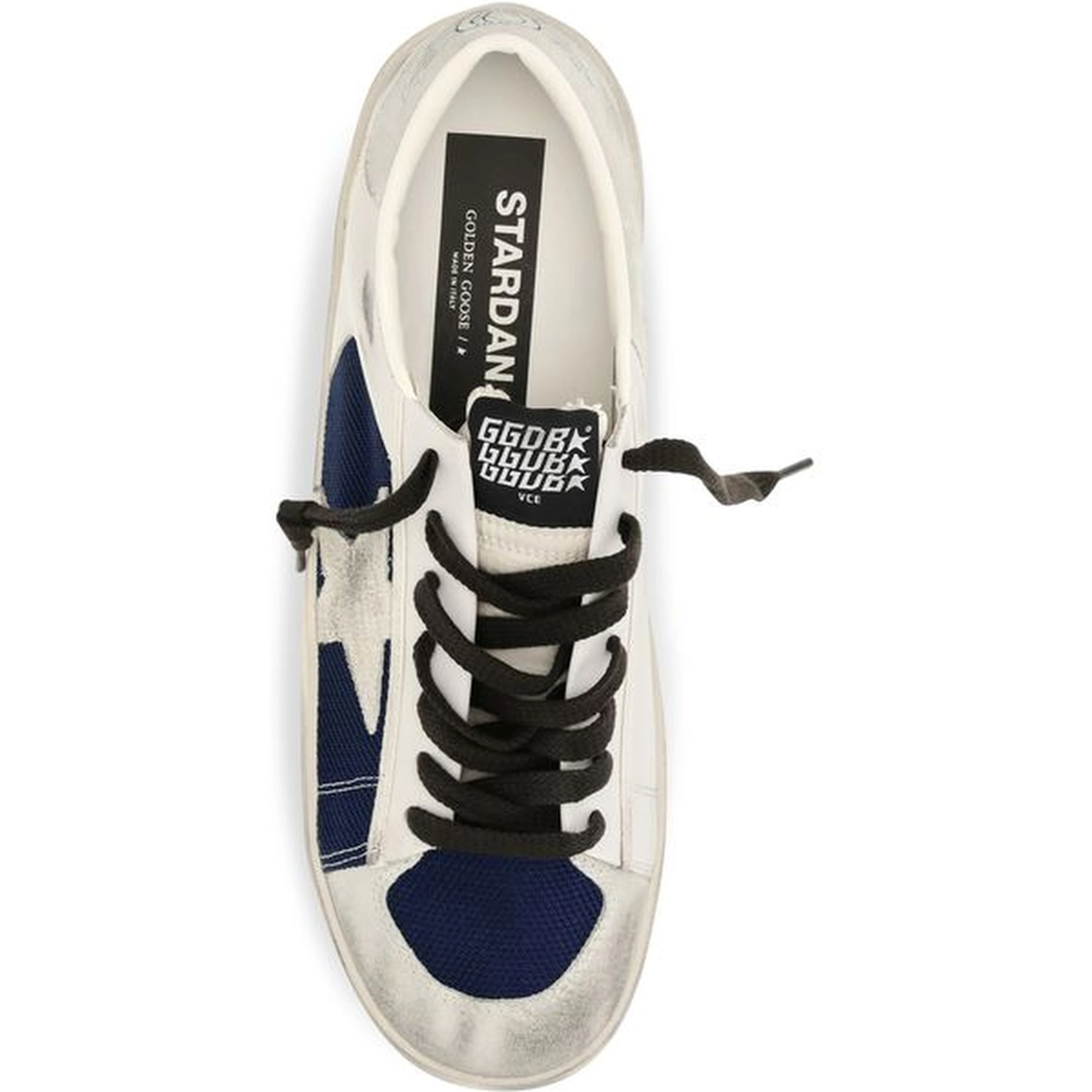 Gray Calf Leather Bos Taurus Low Top Sneakers