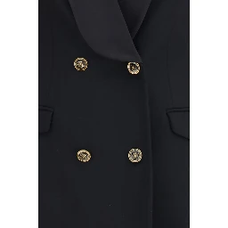 Black Wool Oves Aries Blazer