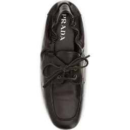 Brown Calf Leather Bos Taurus Slip-On Loafers