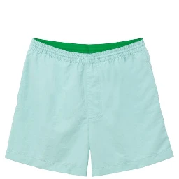 Turquoise Polyamide Swim Shorts