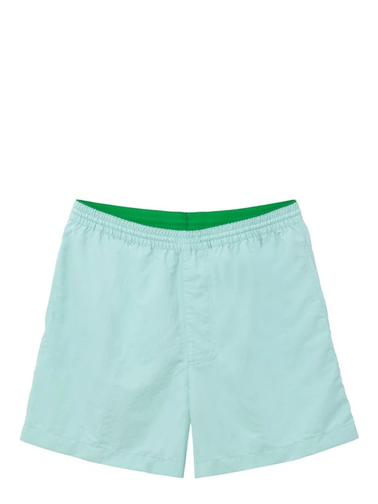 Turquoise Polyamide Swim Shorts