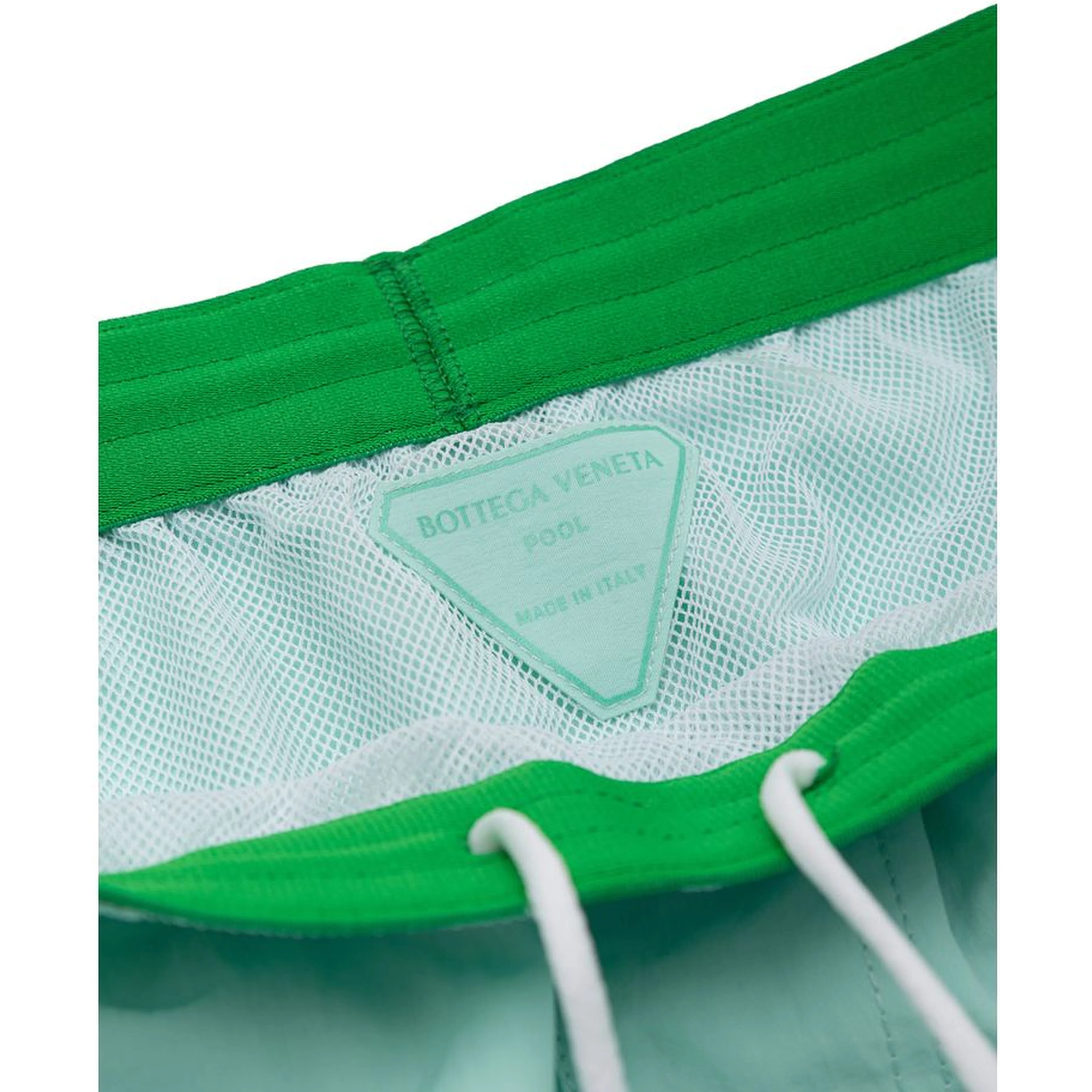 Turquoise Polyamide Swim Shorts