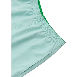 Turquoise Polyamide Swim Shorts