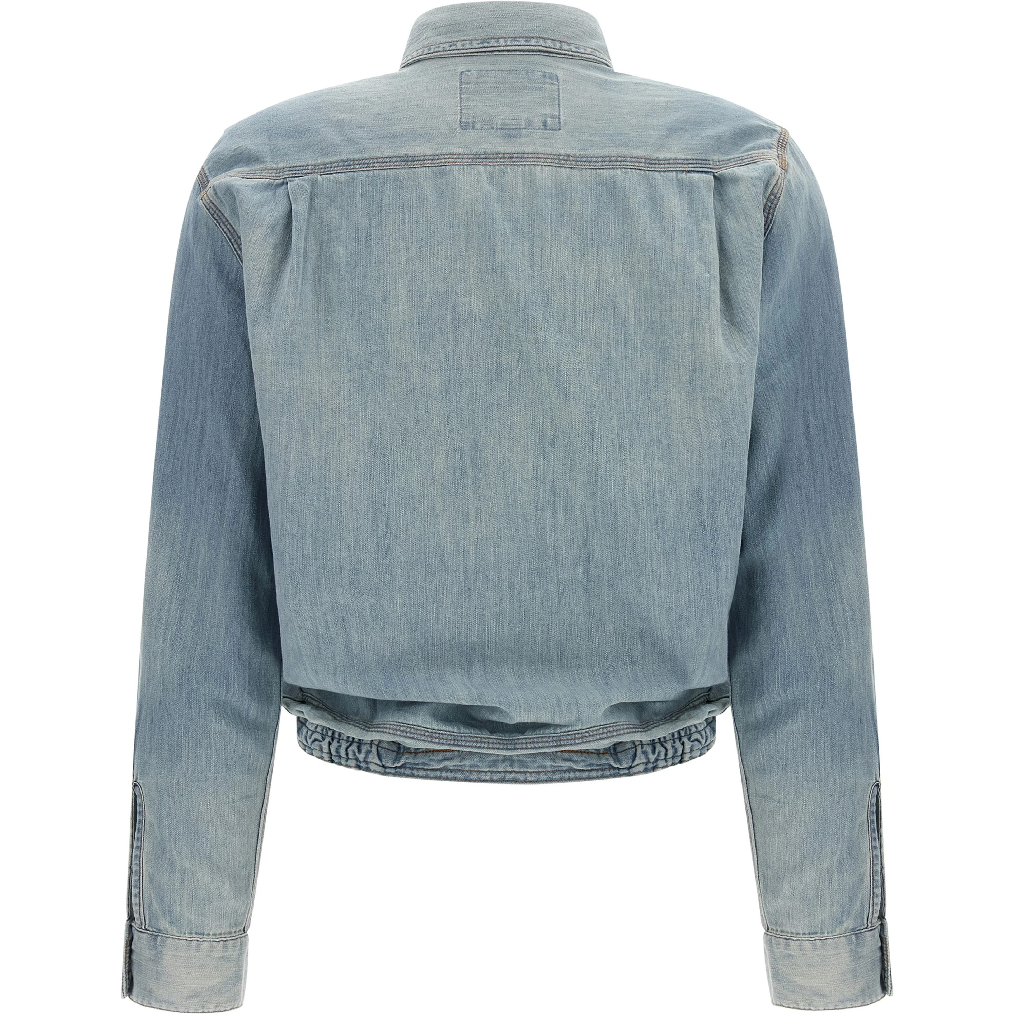 Blue Cotton Blouse