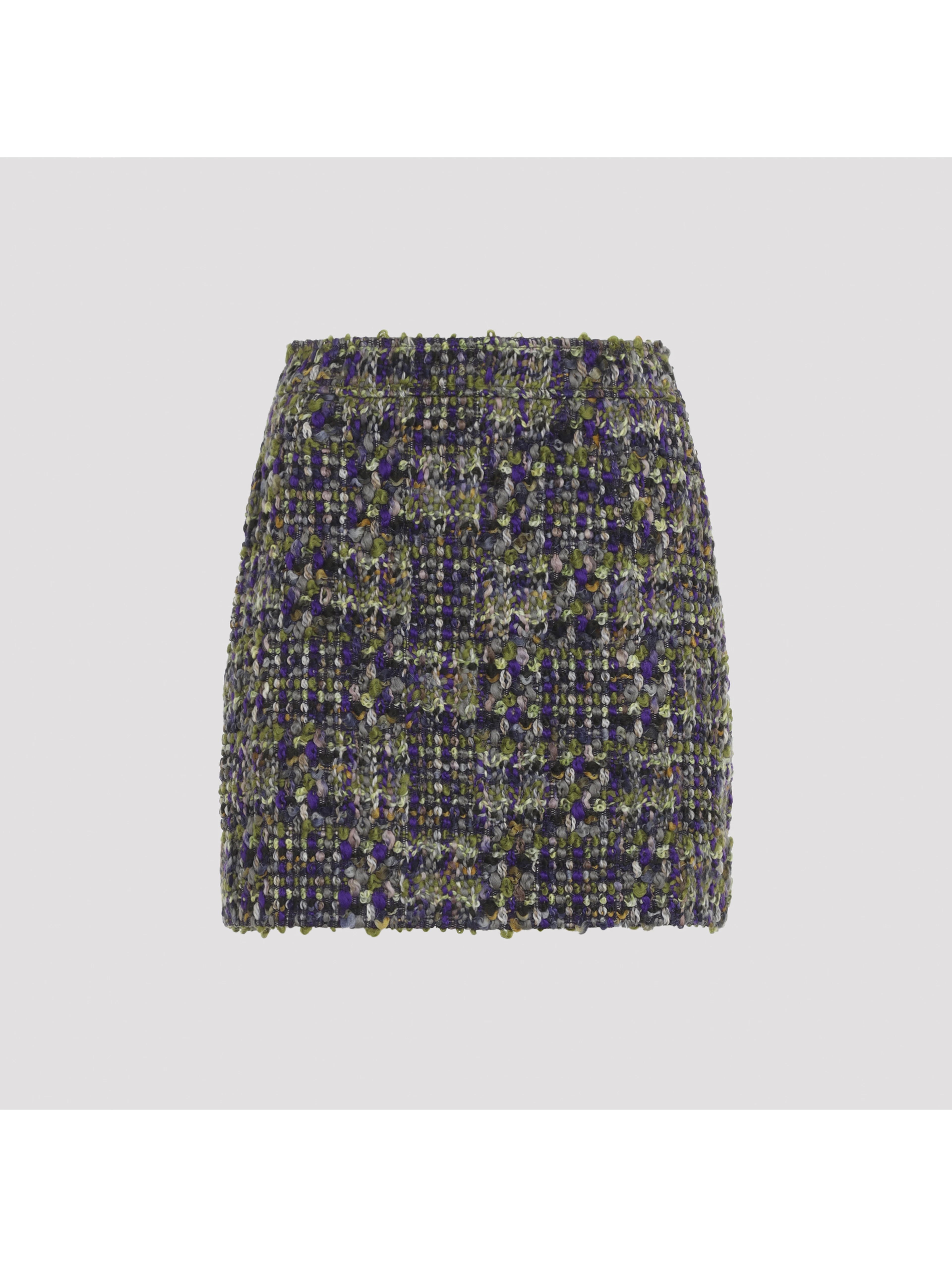 Saint Laurent Tweed Mini Skirt