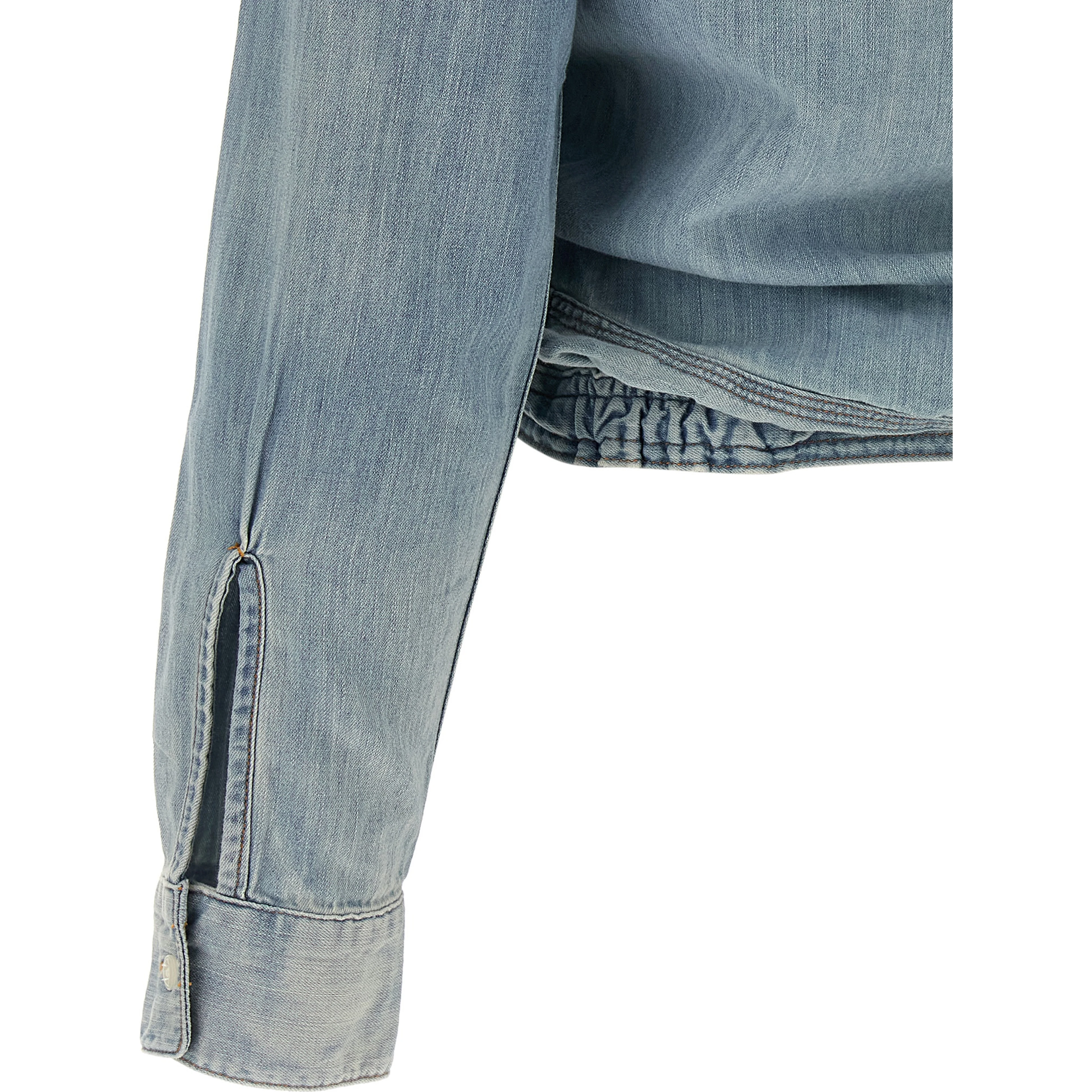 Blue Cotton Blouse