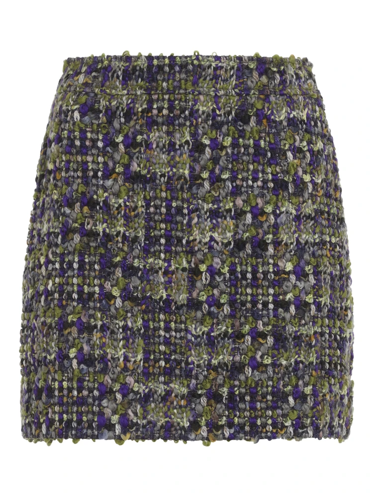 Saint Laurent Tweed Mini Skirt alternative
