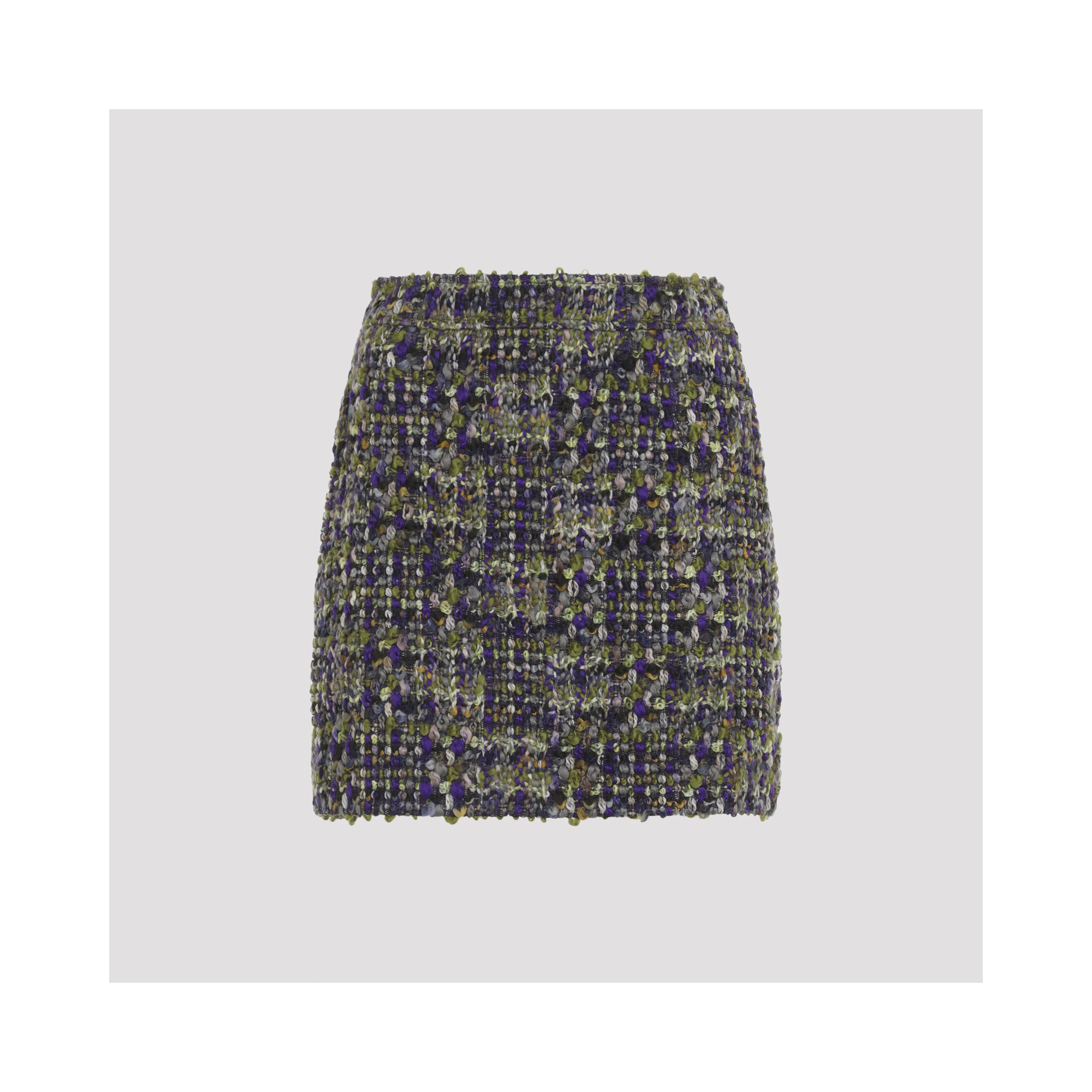 Saint Laurent Tweed Mini Skirt