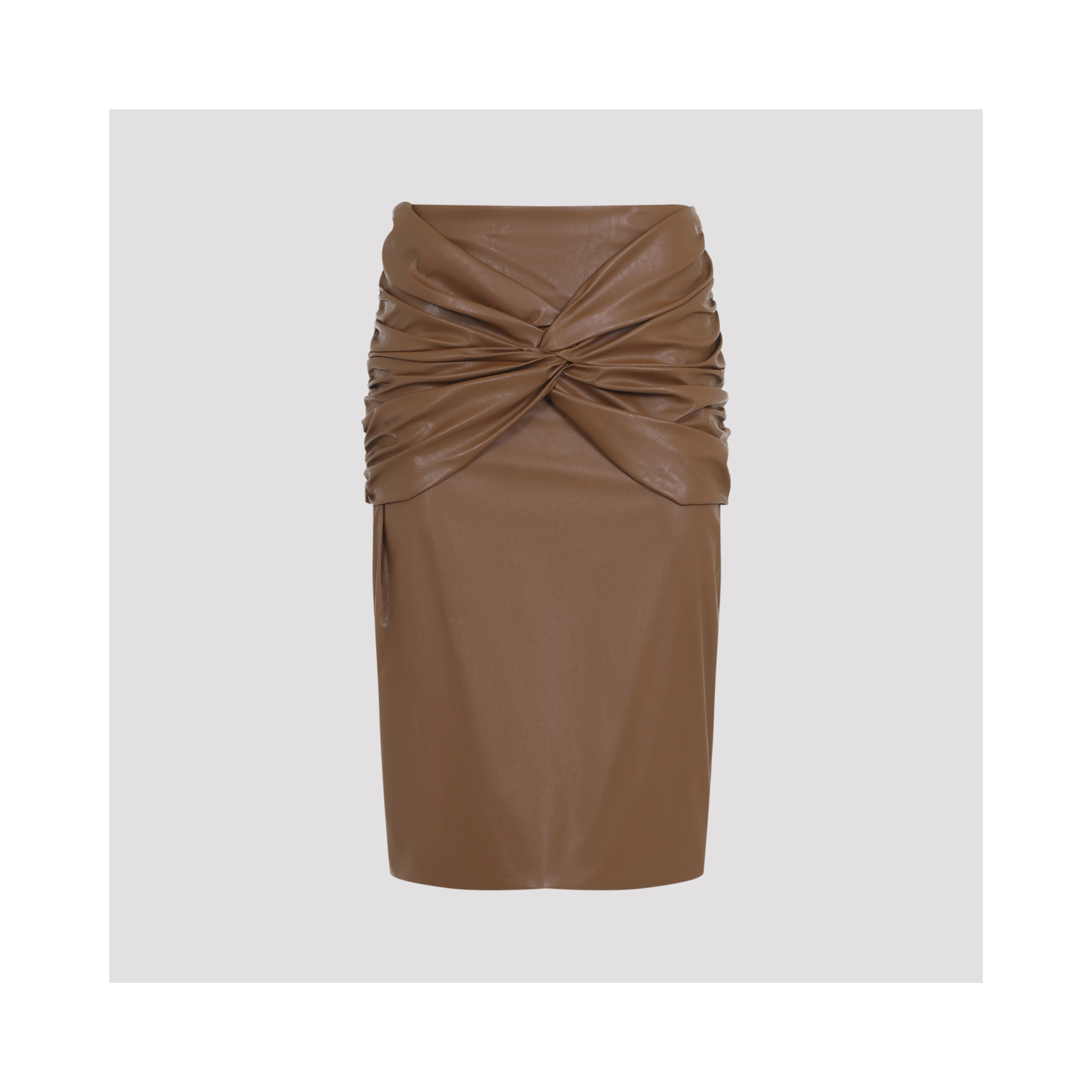 ECO LEATHER SKIRT