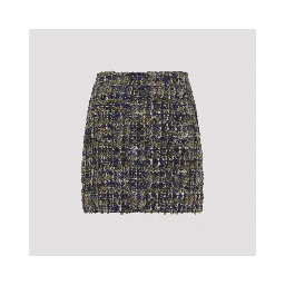 Saint Laurent Tweed Mini Skirt