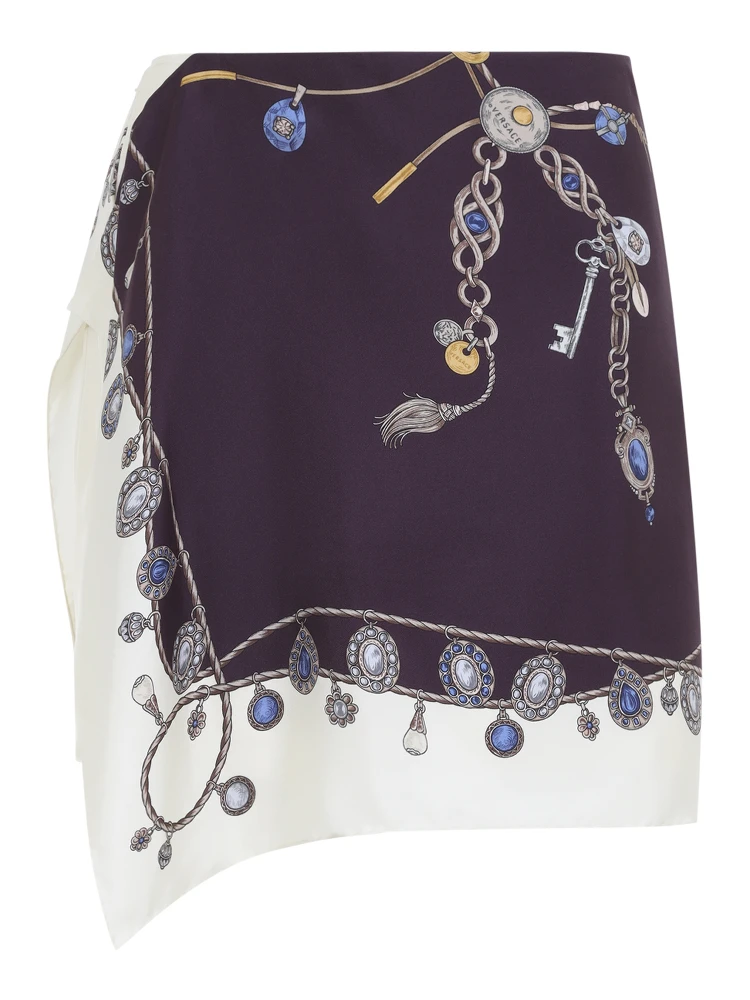 SKIRT TWILL SILK STOLEN JEWELS alternative