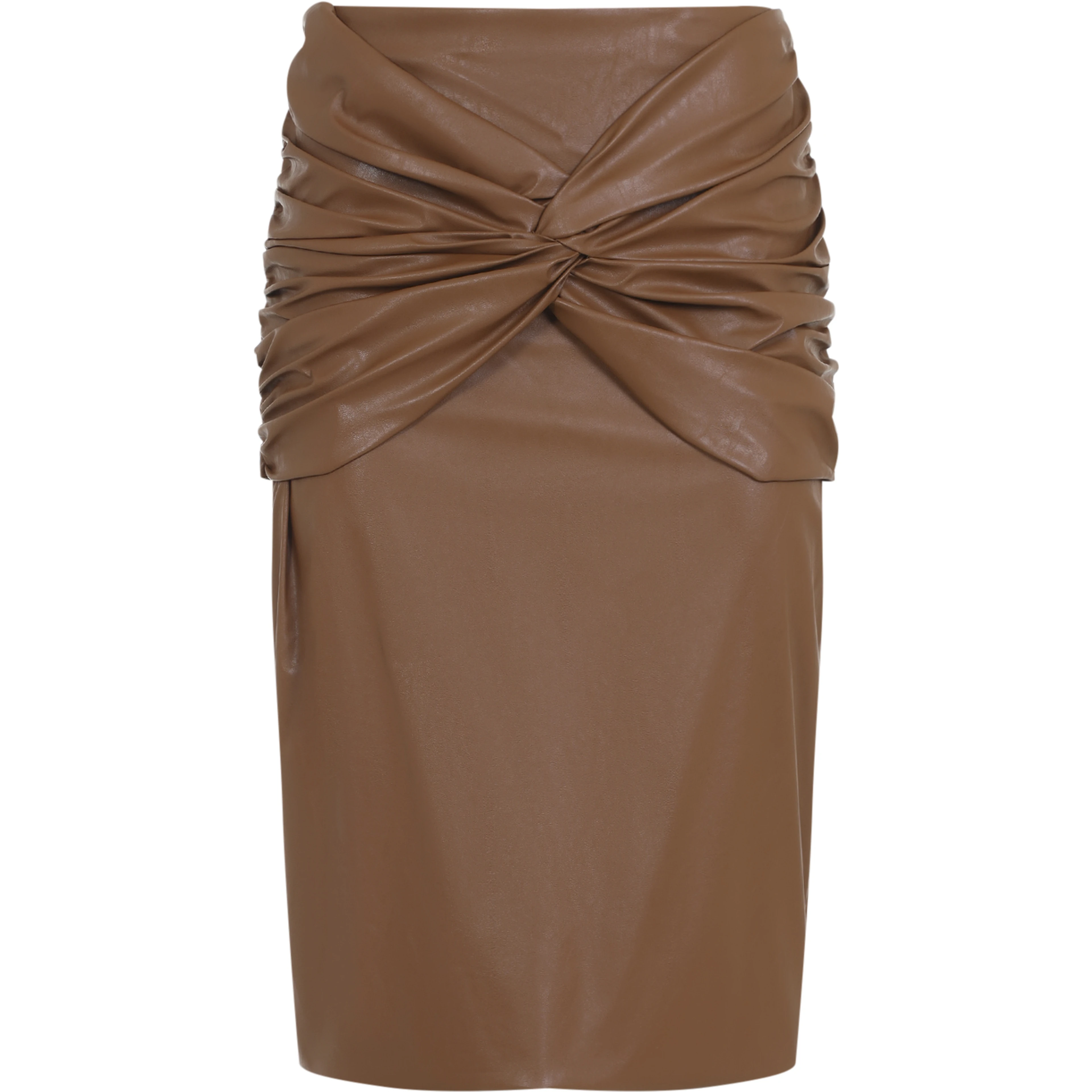 ECO LEATHER SKIRT