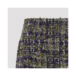 Saint Laurent Tweed Mini Skirt