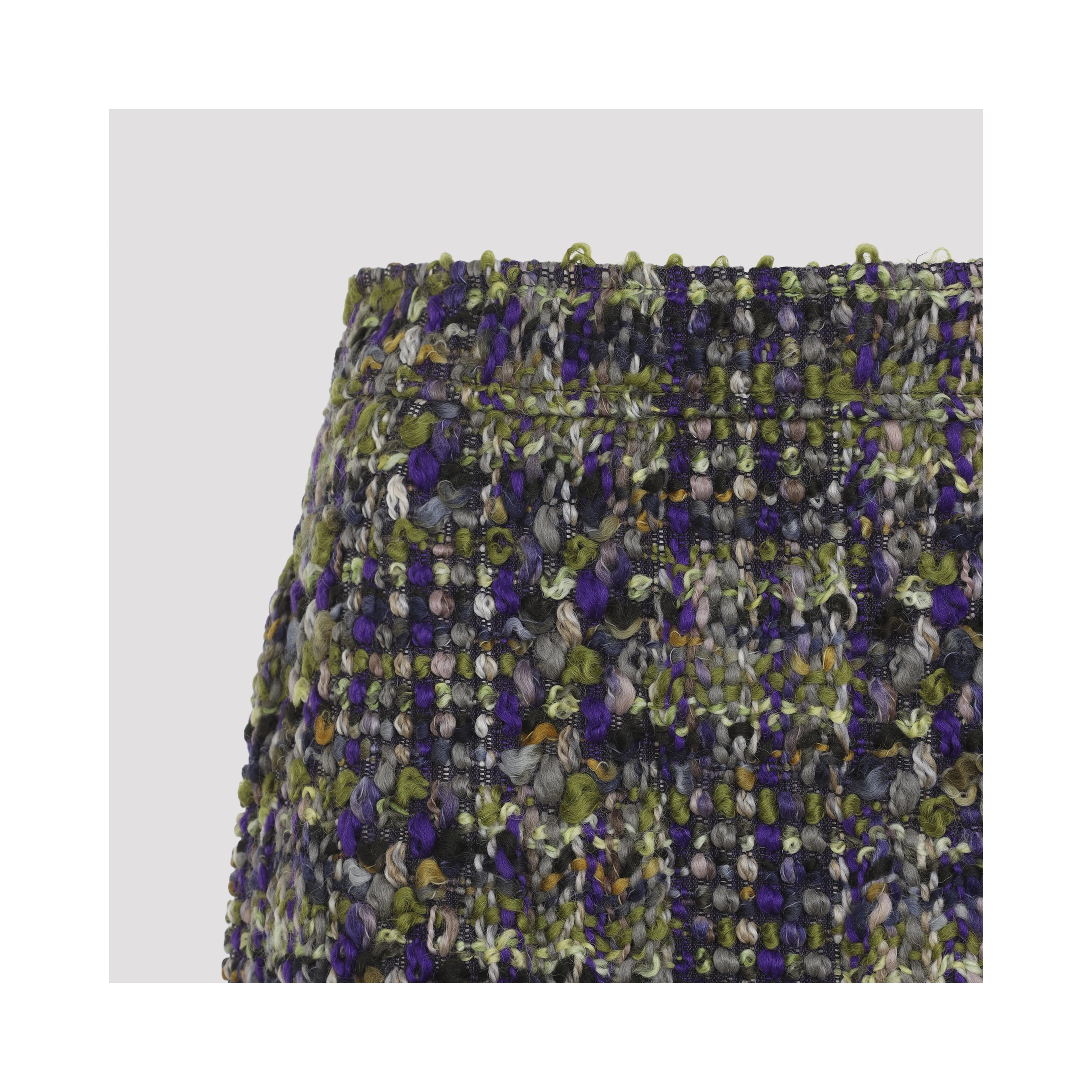 Saint Laurent Tweed Mini Skirt