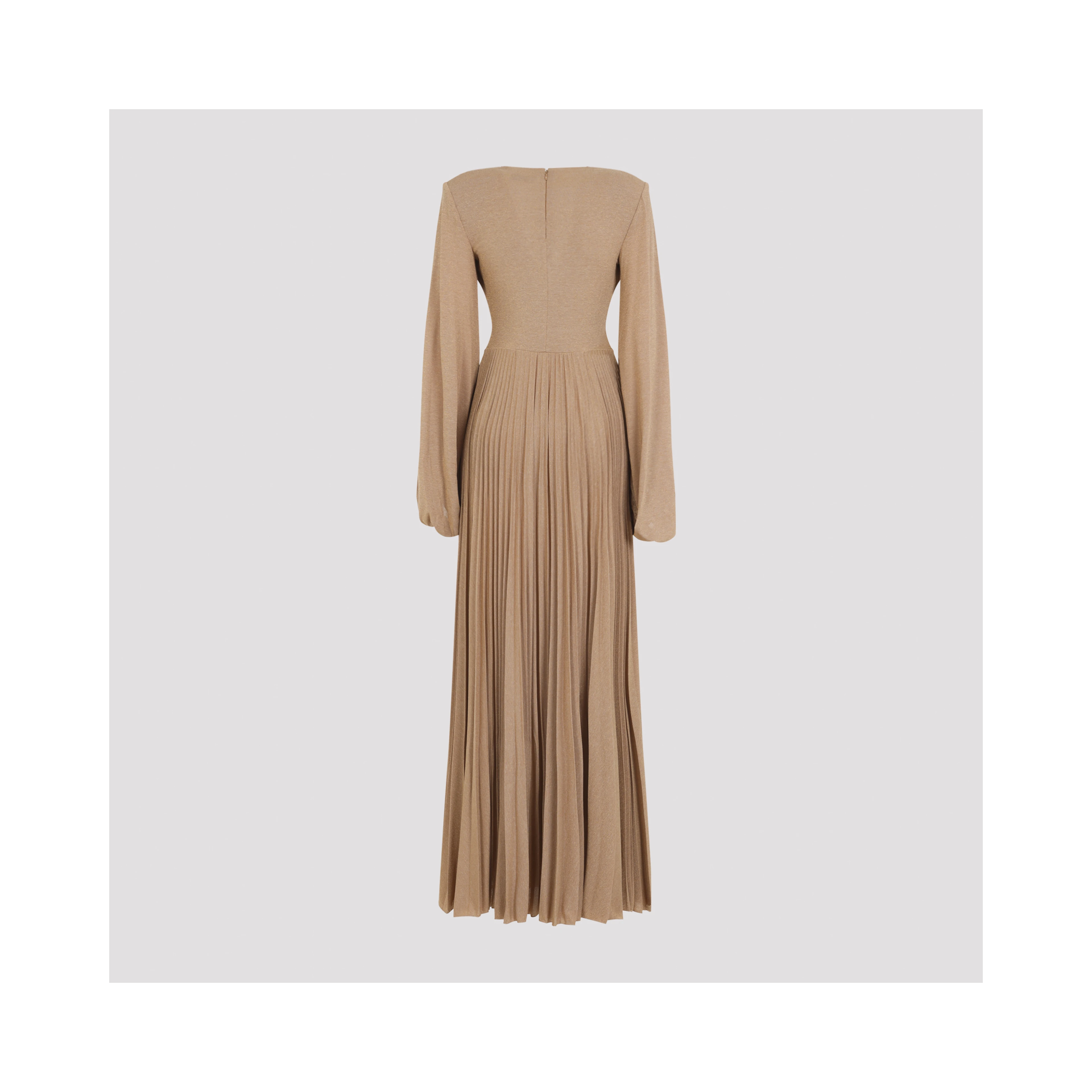 Elisabetta Franchi Long Jersey Lurex Dress