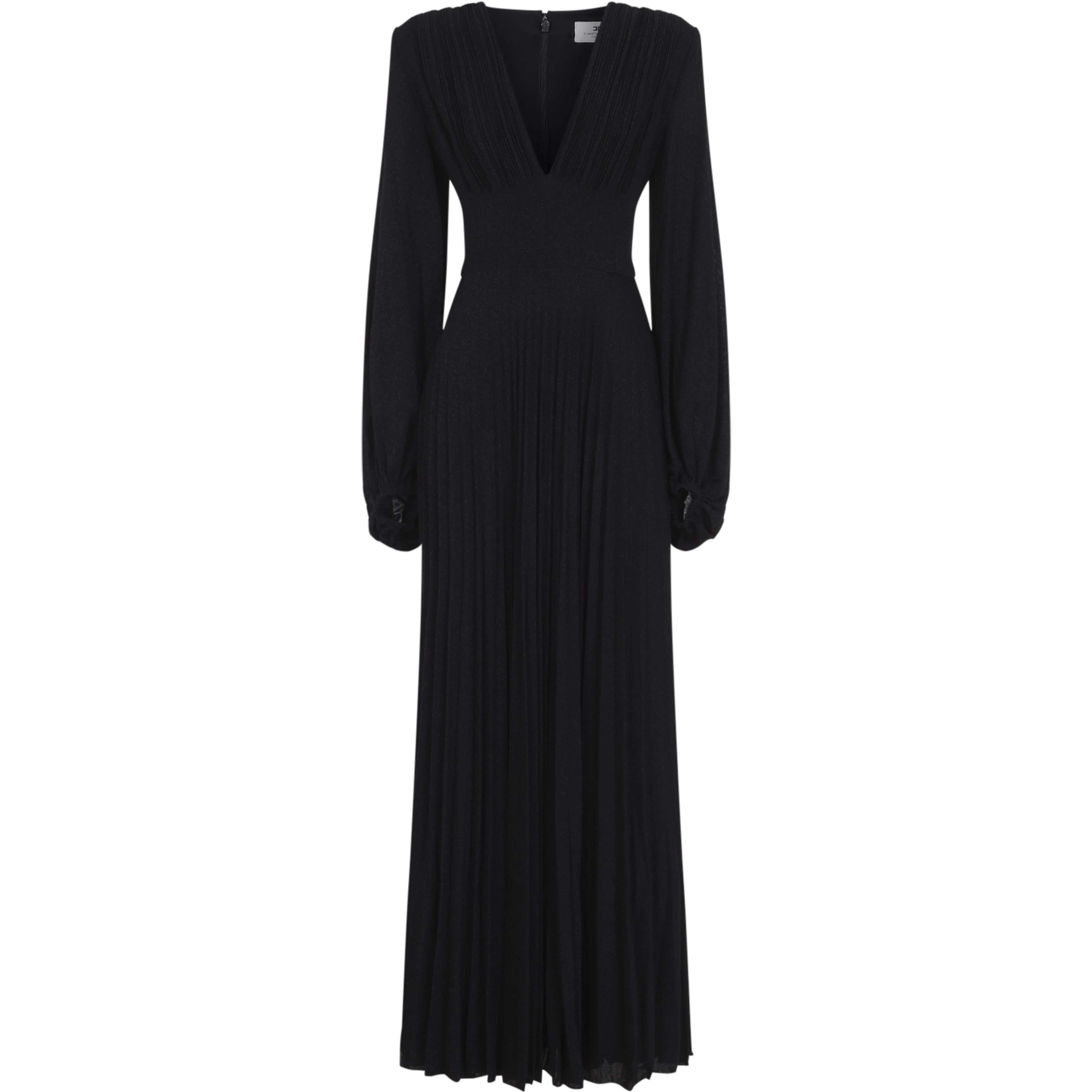 Elisabetta Franchi Long Jersey Lurex Dress