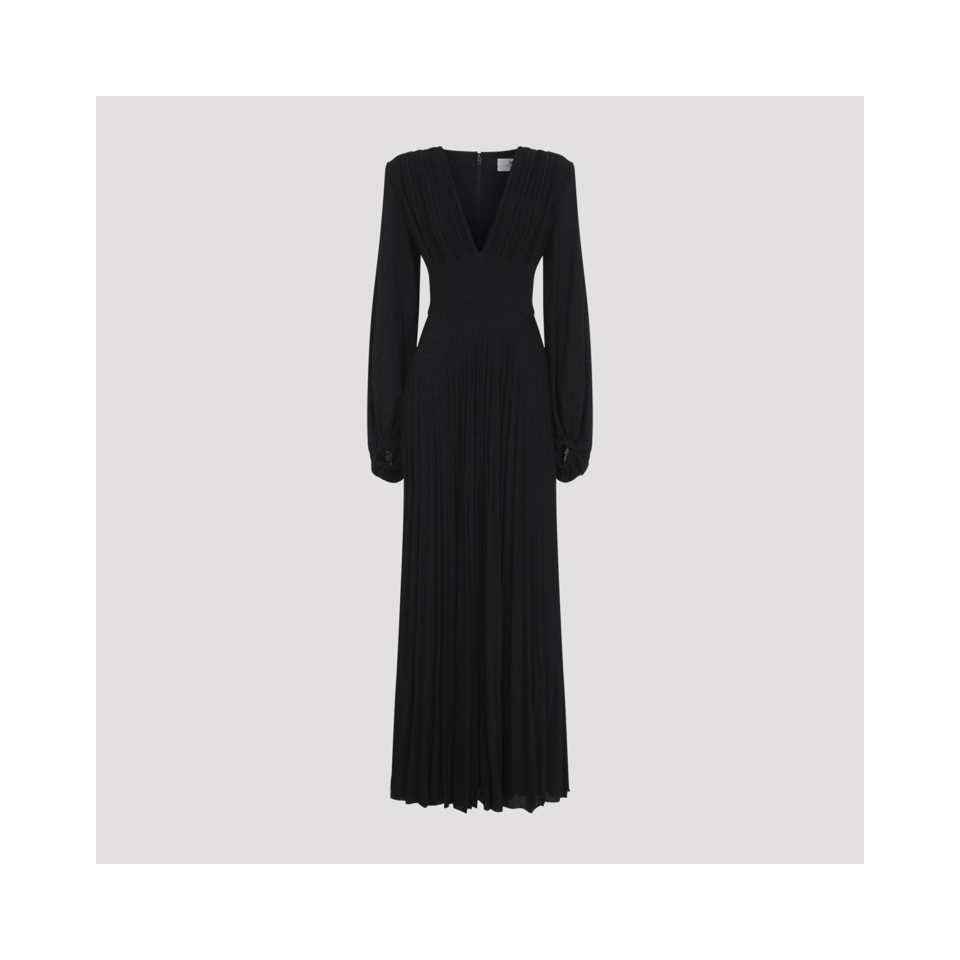 Elisabetta Franchi Long Jersey Lurex Dress