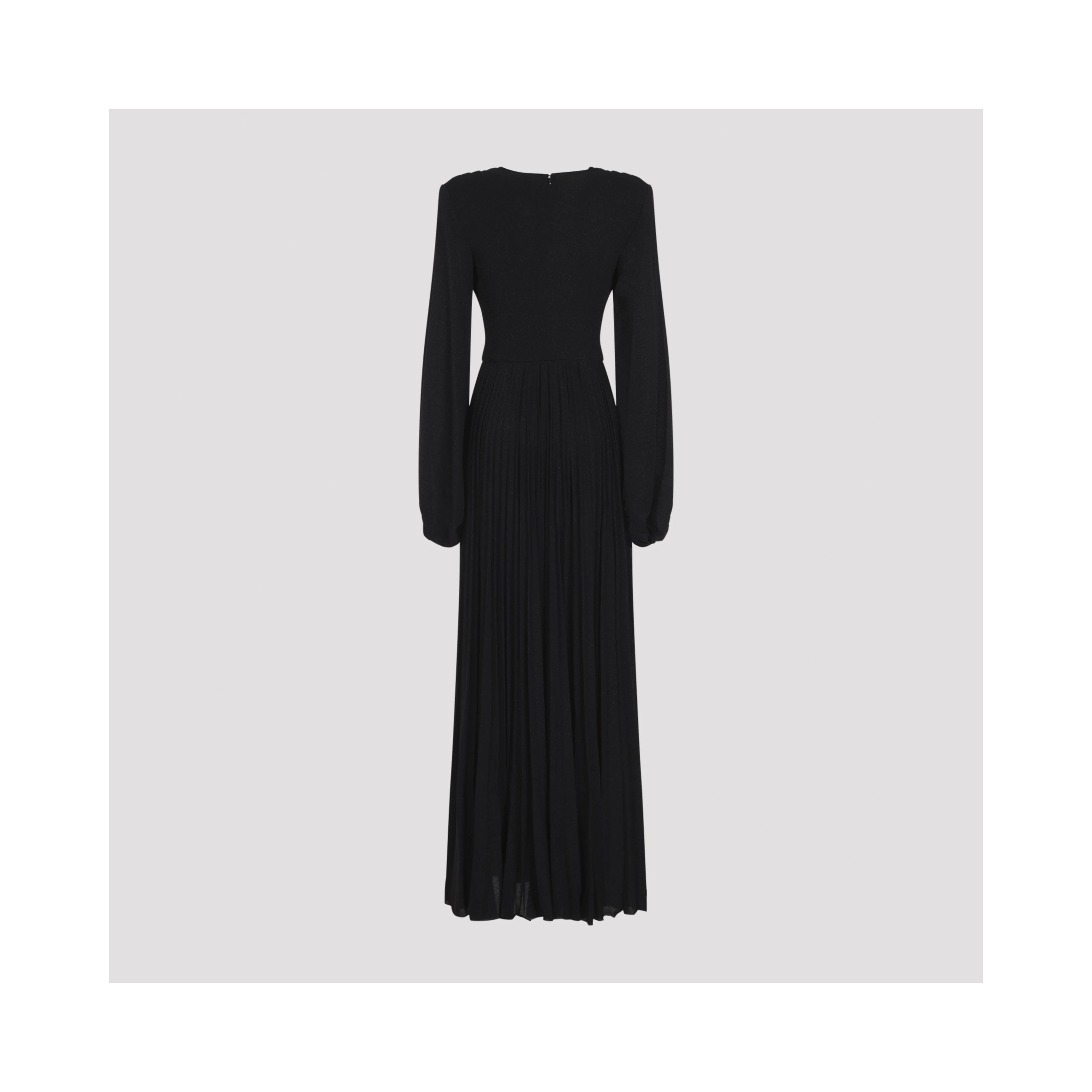 Elisabetta Franchi Long Jersey Lurex Dress