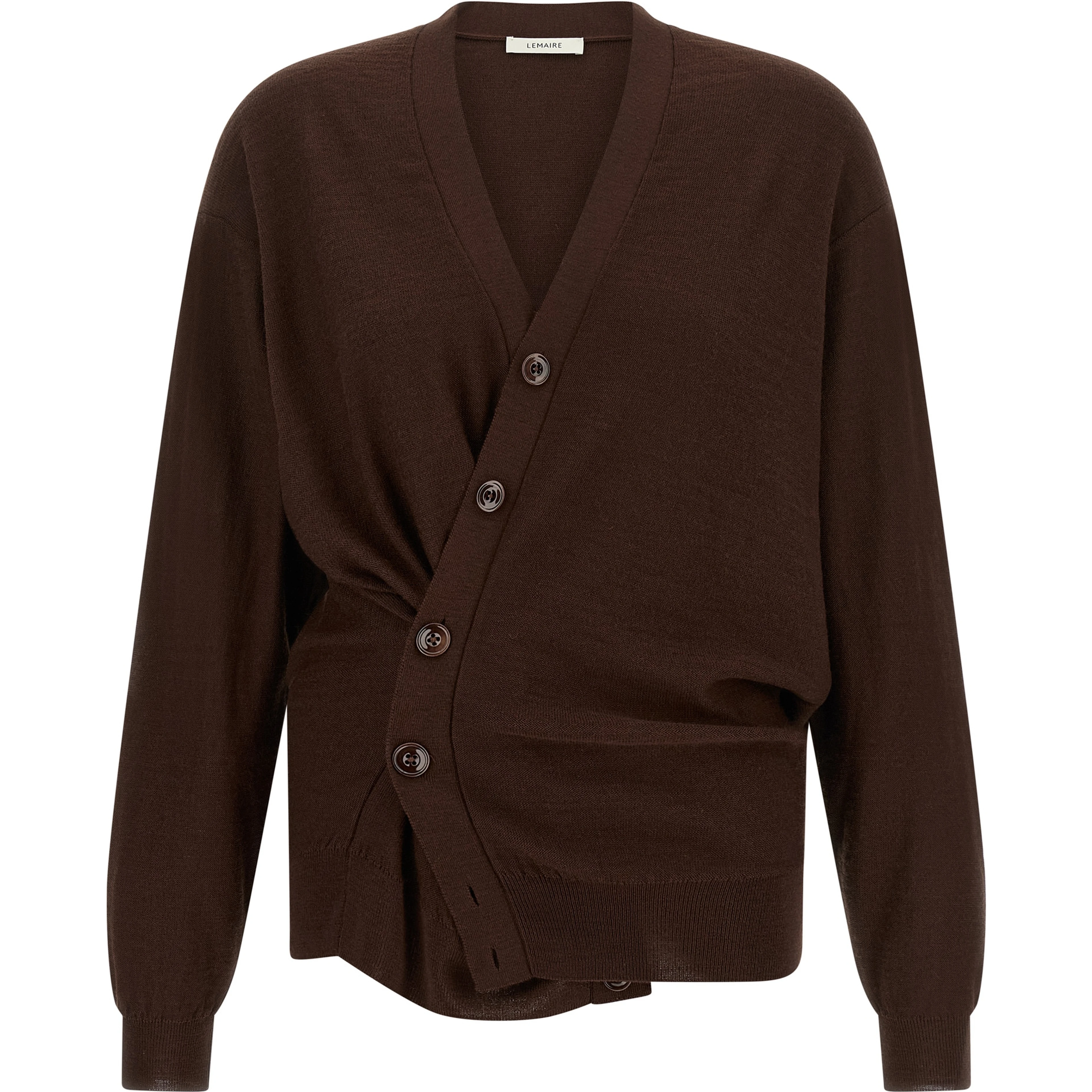 Bordeaux Wool Cardigan