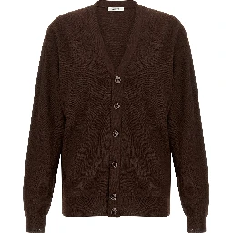 Bordeaux Wool Cardigan