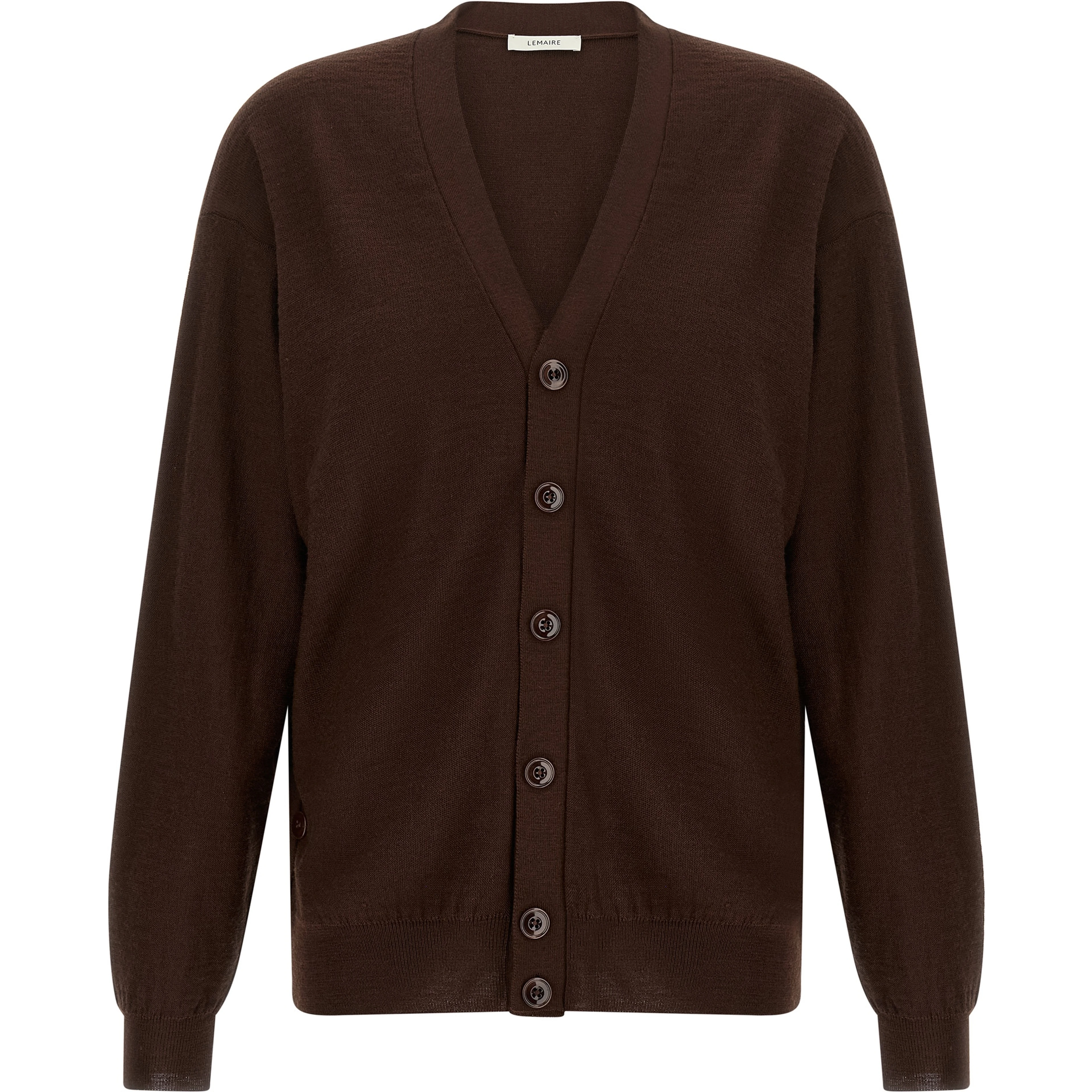 Bordeaux Wool Cardigan