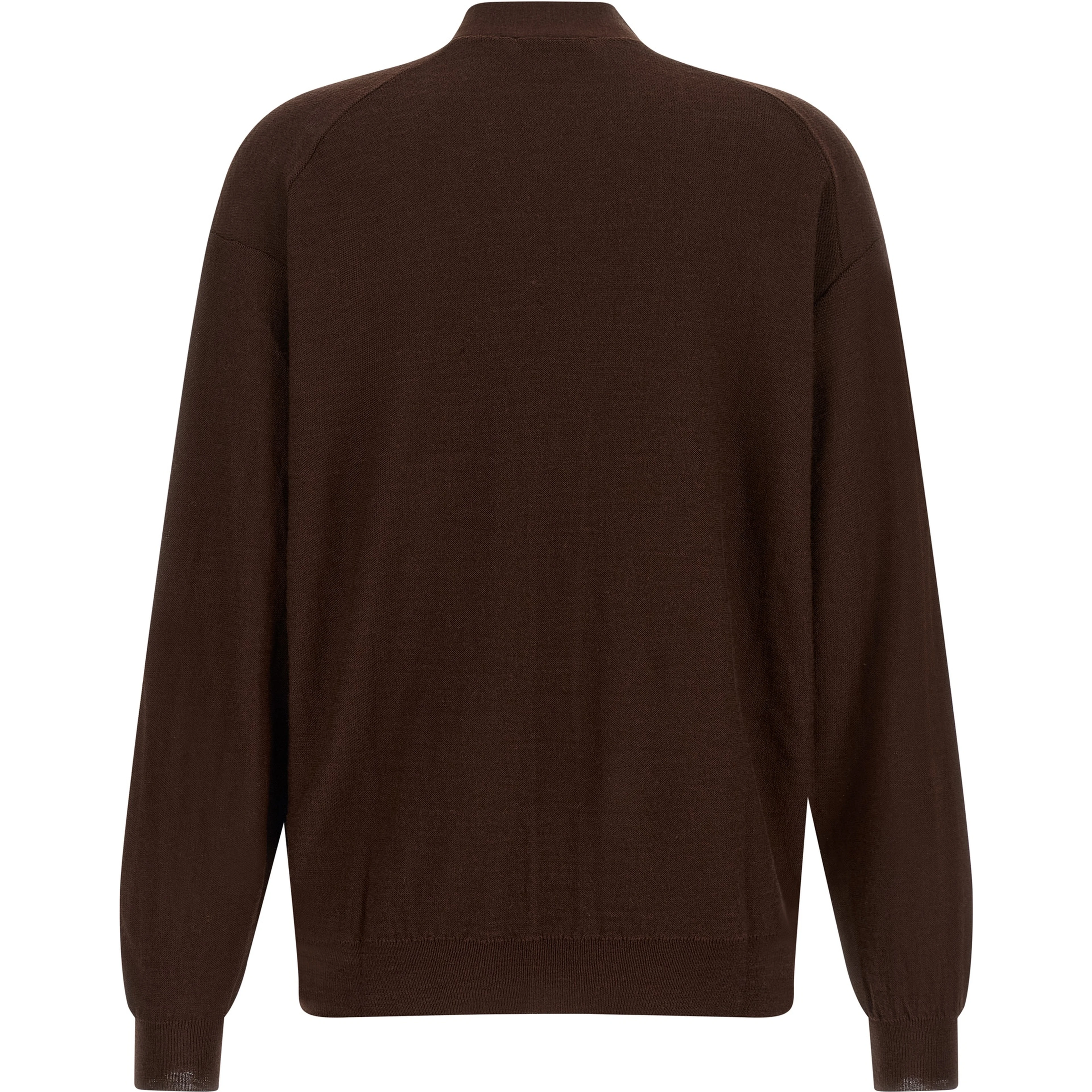 Bordeaux Wool Cardigan