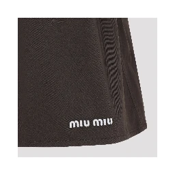 Miu Miu Cotton Skirt