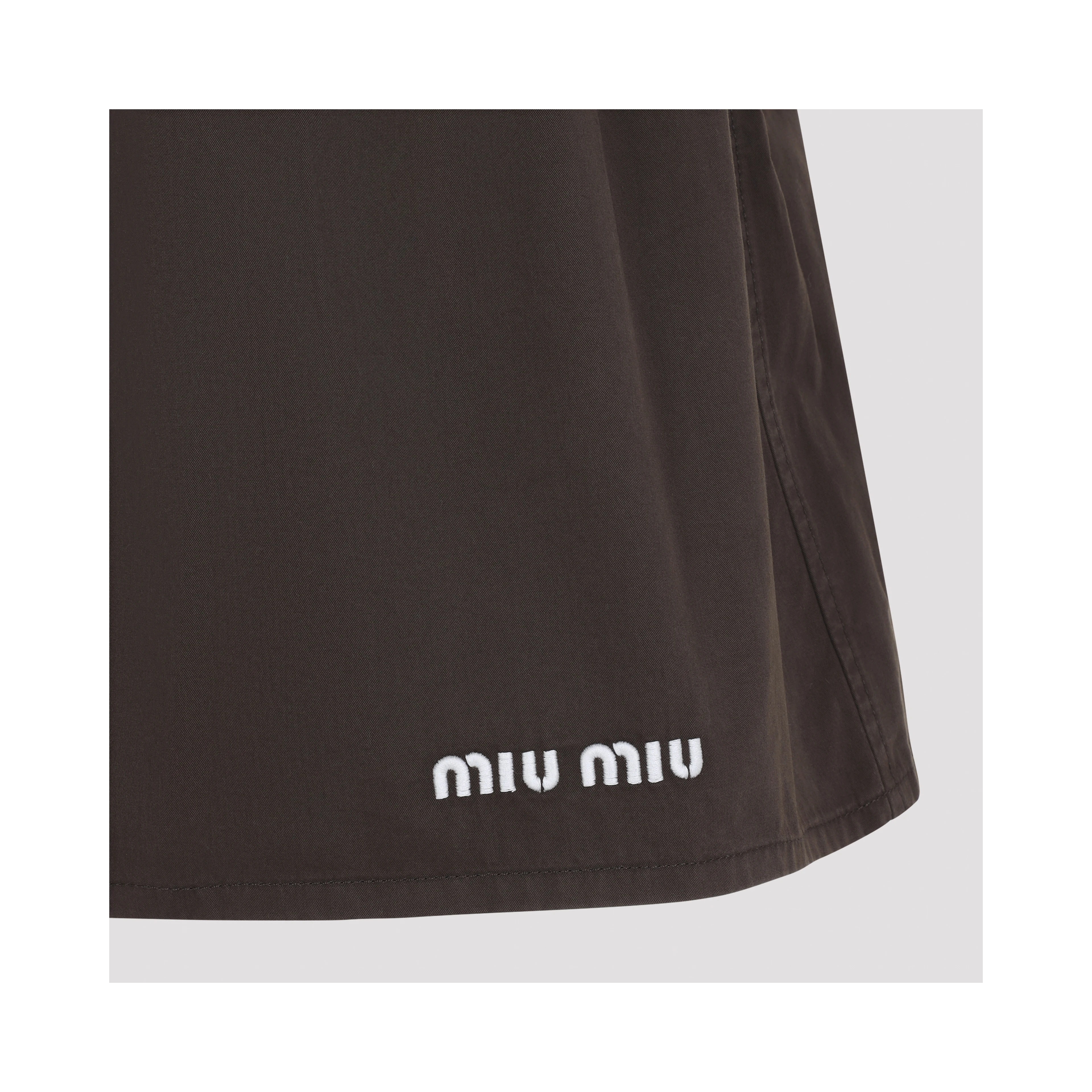 Miu Miu Cotton Skirt