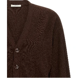 Bordeaux Wool Cardigan