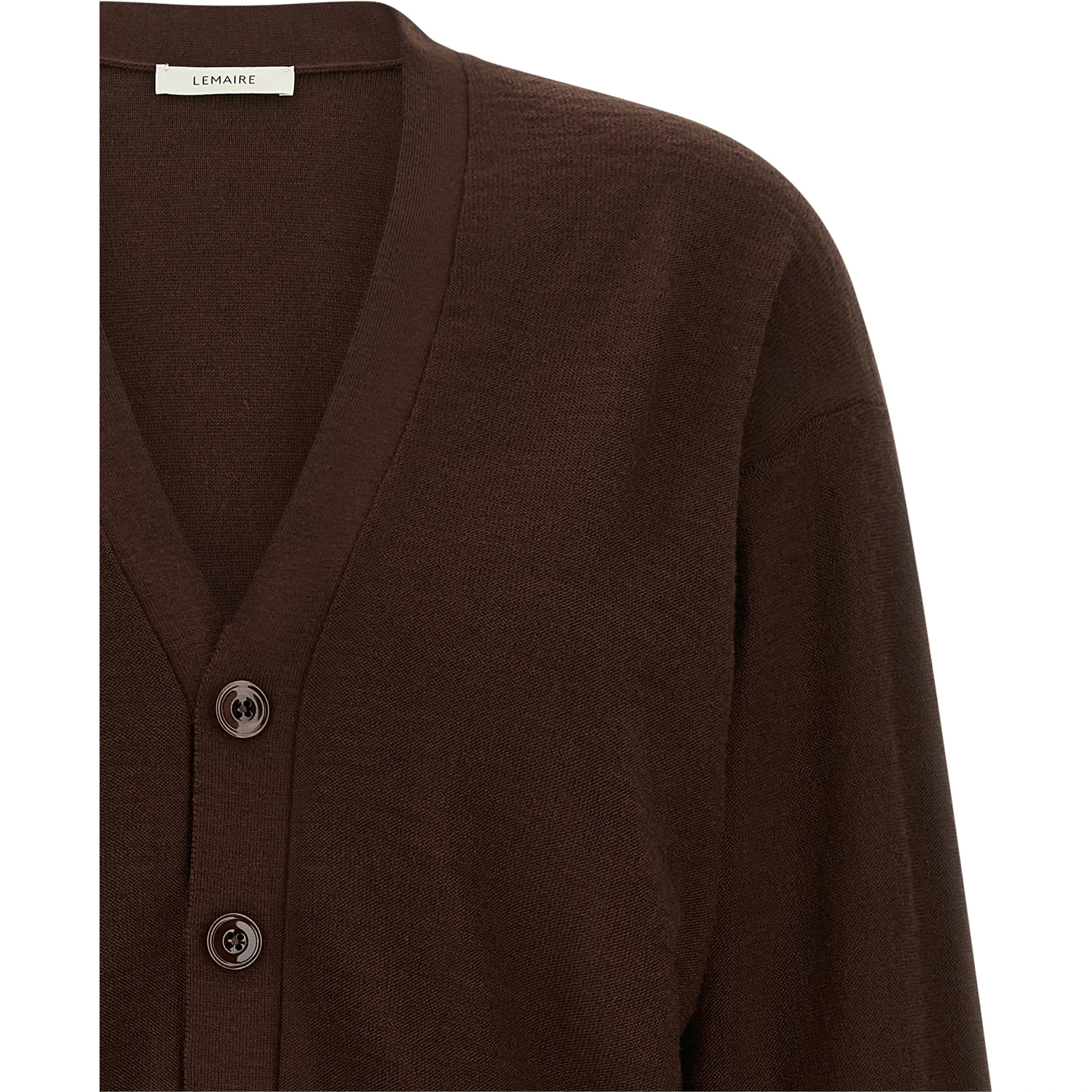 Bordeaux Wool Cardigan