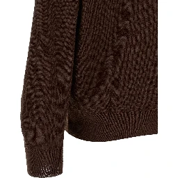 Bordeaux Wool Cardigan