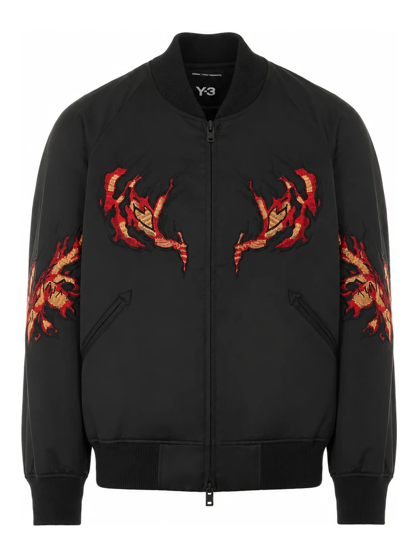Y-3 Coats Black
